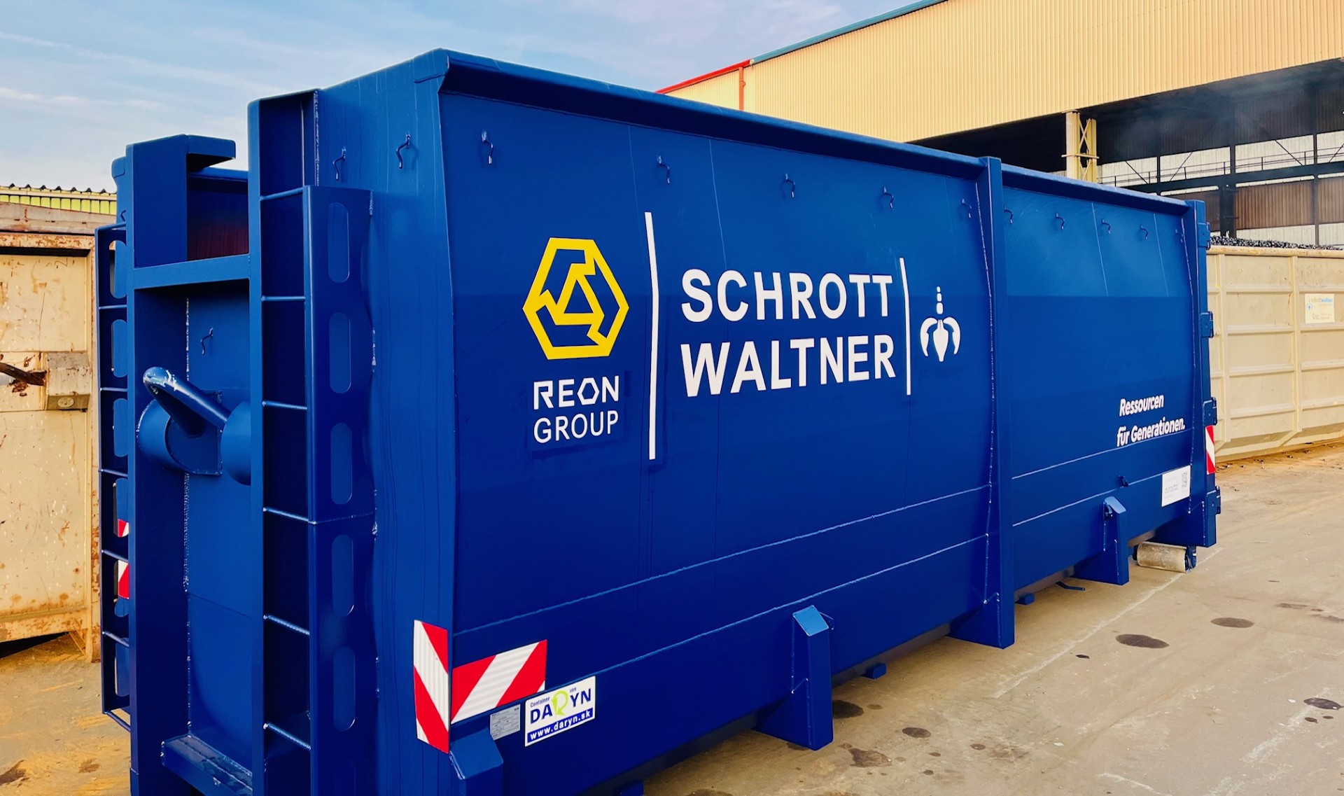 Starke Partner, starker Stahl: Ein perfekter Kreislauf im Schrottcontainer
